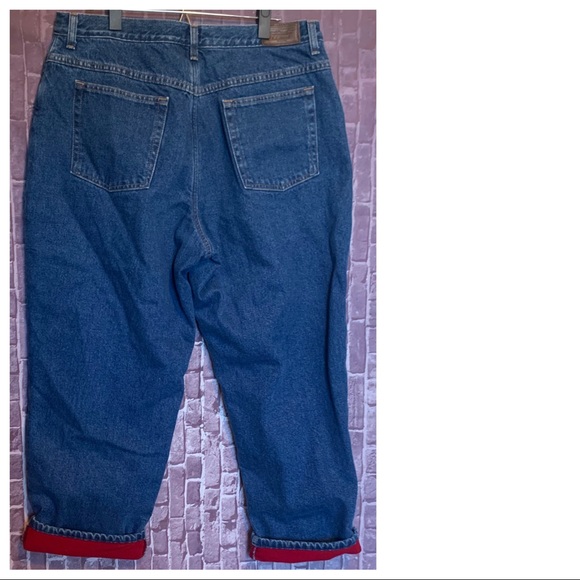 Fleece Lined Relaxed Fit Jeans - Picture 7 of 12